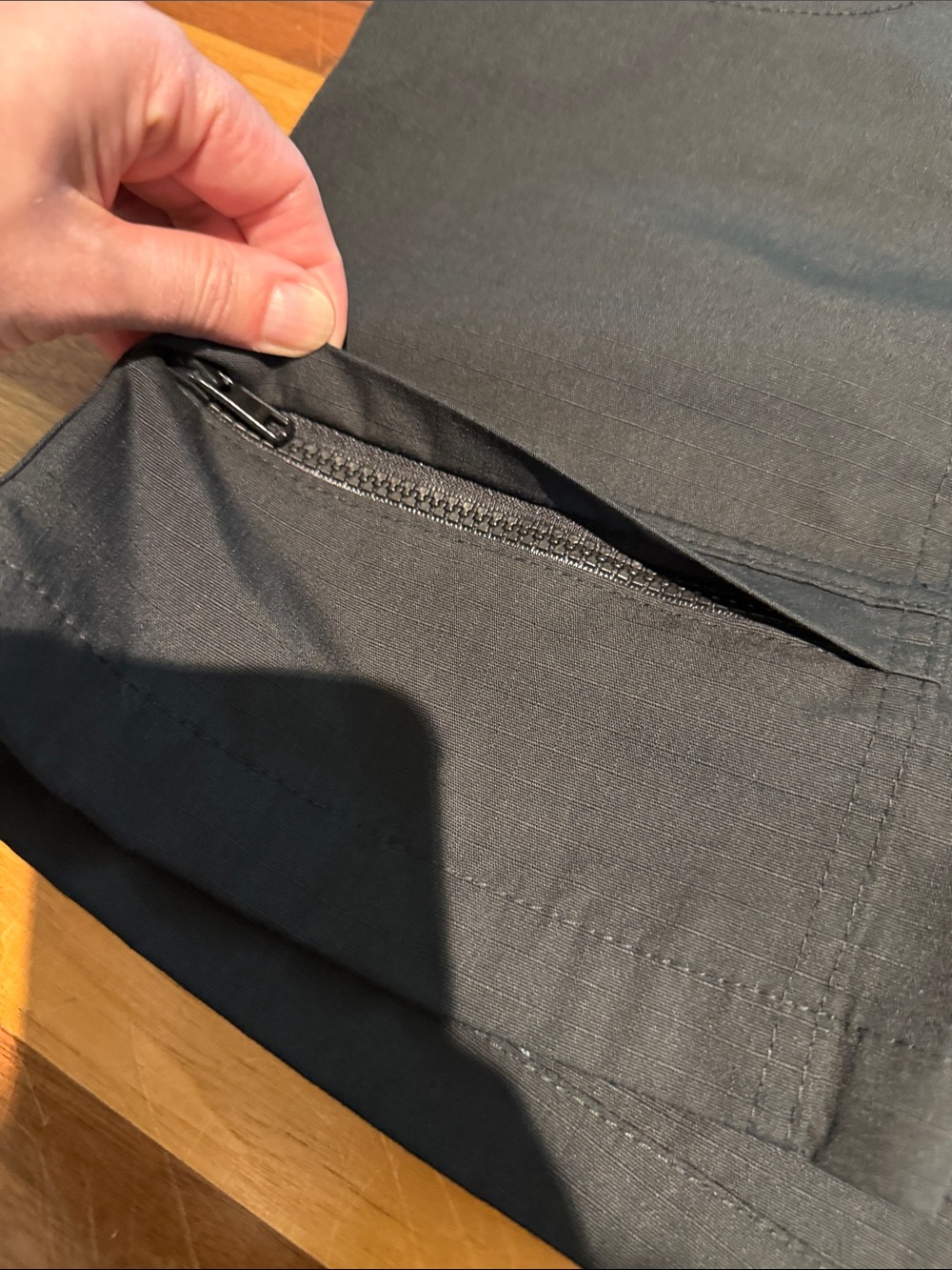 Prana Black Drawstring Cargo Shorts - Picture 4 of 7